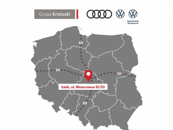 Volkswagen Golf cena 141180 przebieg: 5, rok produkcji 2024 z Jedwabne małe 79